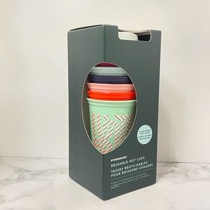 STARBUCKS Reusable Grande 16 OZ Holiday Hot Cup Mug color changing